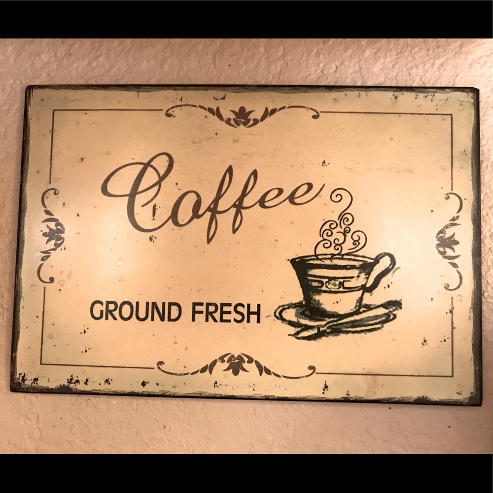 Distressed Metal Sign